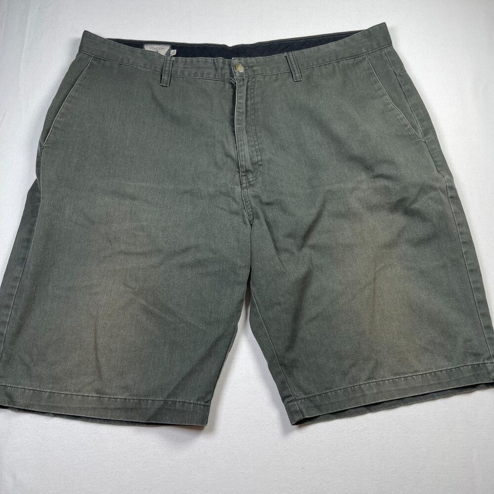 Volcom Chino‎ Shorts Men's 40 Cotton Slash Pockets High-Rise Golf Outdoor Hiking